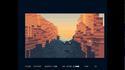De la 3D voxel sur Amiga 3000: Verge world.