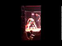 Exploding ear during the fight MMA 