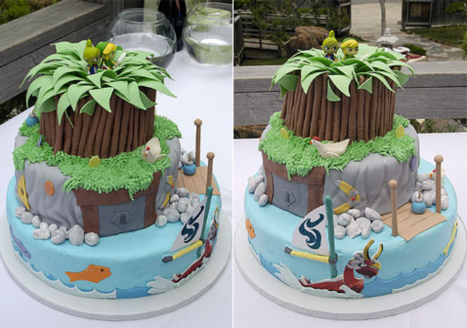 Gâteau Zelda