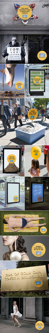 Publicité pour Science World