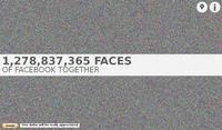 "The faces of Facebook", projet de Nathalie Rojas (http://www.nataliarojas.com/)