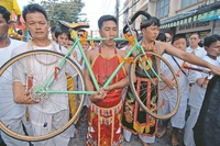 Accident de vélo