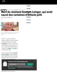 RIP Georges Loinger