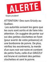 Message préventif Québécois 