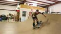 Side flip en skateboard