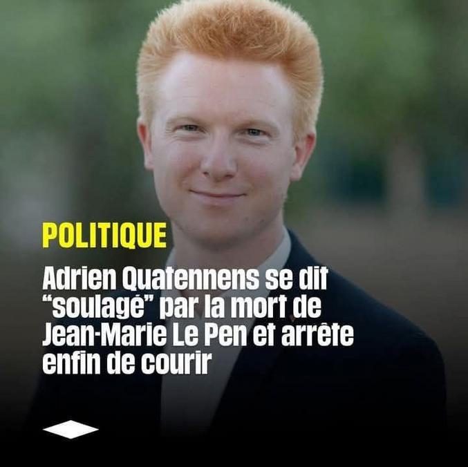 mais sa femme court toujours, malheureusement