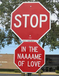 Stop ! In the name of Love...