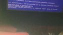 Scène d'horreur au cinéma