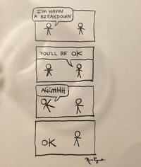 Je fais une dépression...