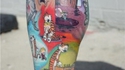 Tatouage au mollet