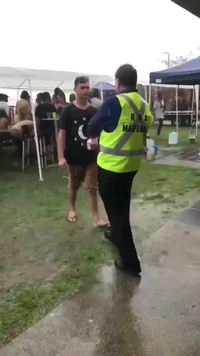 Kan la sécurité te demande de partir