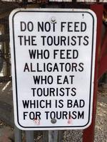 Ne pas nourrir les touristes