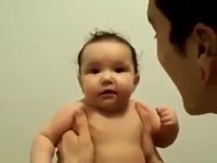 Bébé apeuré