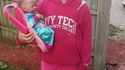 Costume de jeune maman