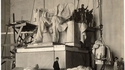 Assemblage de la statue de Lincoln