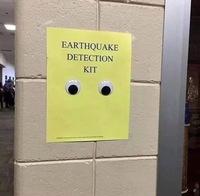 Détecteur de tremblement de terre