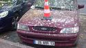 Voiture repeinte