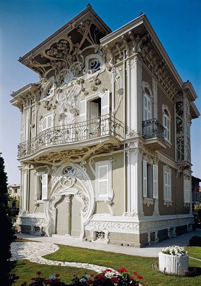 Construite par l'architecte Giuseppe Brega (vers 1904/1908)