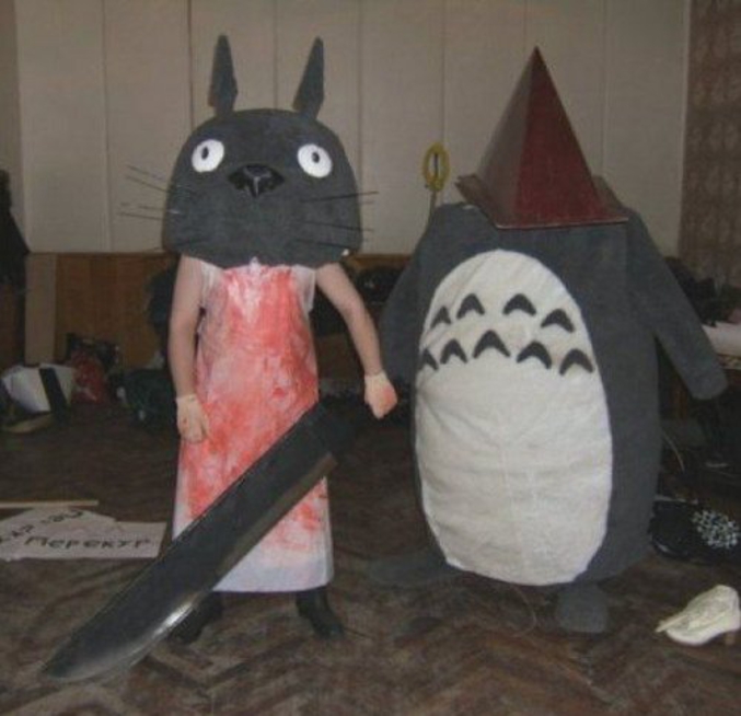 Quand Silent Hill rencontre mon Voisin Totoro.