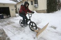 Vélo chasse-neige