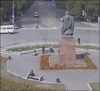 Comment passer rapidement un rond point. 