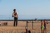 Pendant ce temps, à la plage