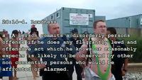 Arrestation de 'Borat'