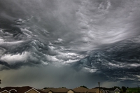 Un ciel houleux