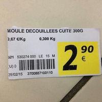 Moules castrées