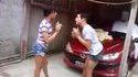 Baston entre deux hommes