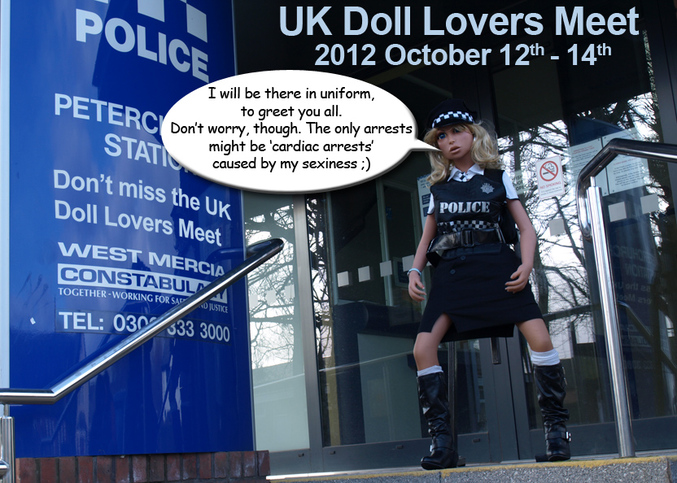 Les amoureux des poupées anglaises.