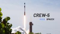 en direct le vol habité SpaceX Crew-5 vers l’ISS