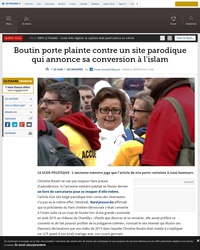 De nouvelles de notre Boutin nationale