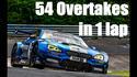 54 voitures dépassées en 1 tour du Nurburgring avec une BMW M6 GT3