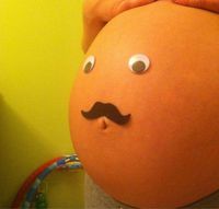 La tête du bébé