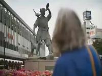 Présentation d'une statue mythique