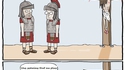 Gaius Cassius après avoir utilisé la lance de Longinus