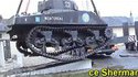 Restauration d'un tank Sherman M4A2 "Montereau"