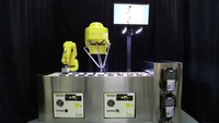 Des robots triant rapidement des piles