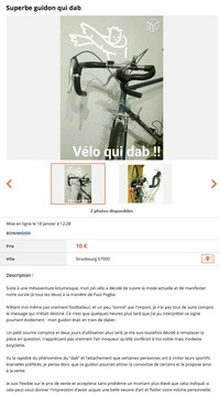 un guidon qui dab