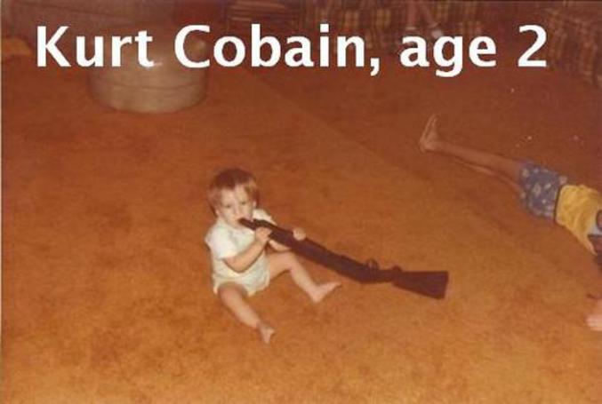 Curt Cobain, 2 ans