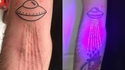 Tatouage d'ovni