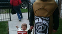Papa et fiston pour Halloween