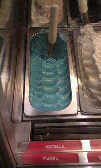 Glace goût viagra