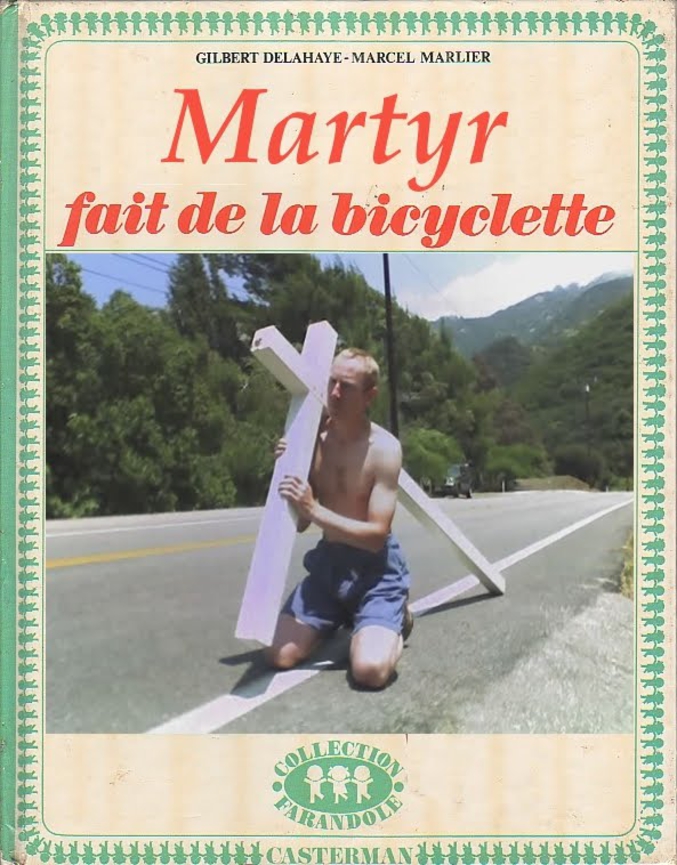 Martyr fait de la bicyclette
