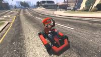 un mod mario dans GTA V