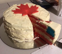 Un gâteau canadien