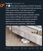 Imaginez votre aspirateur robot qui viens vers vous 