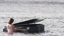Piano dans l'eau