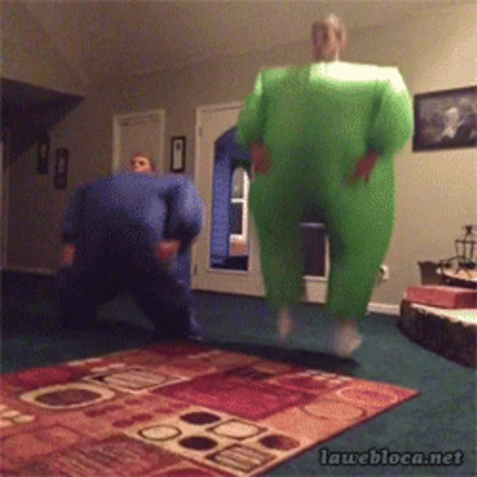 Danse gonflée